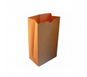 Bolsas de papel kraft tipo americano 10x21,5 +6cm (1000 uds)