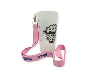 CINTA LANYARD CON MOSQUETÓN. 