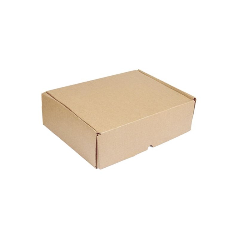 CAJA AUTOMONTABLE 33 X 25 X 10cm CARTÓN KRAFT 20u