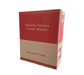 PAÑUELOS FACIALES 100% CELULOSA 48paq. 