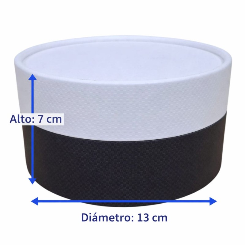 CAJA DE CARTÓN PARA HORNO. 13X7cm. BICOLOR. 500ml.