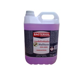 DESINFECTANTE BACTERICIDA BACTERIOL. SIN LEJÍA Y ELIMINADOR DE MOHO. 5 litros