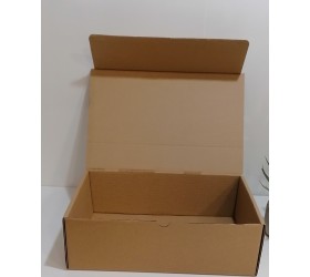 Caja cartón kraft automontable 33x23x10 (50 uds)