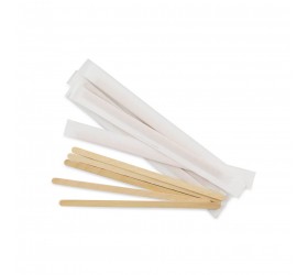 PALETINA MADERA 11cm CON FUNDA. 