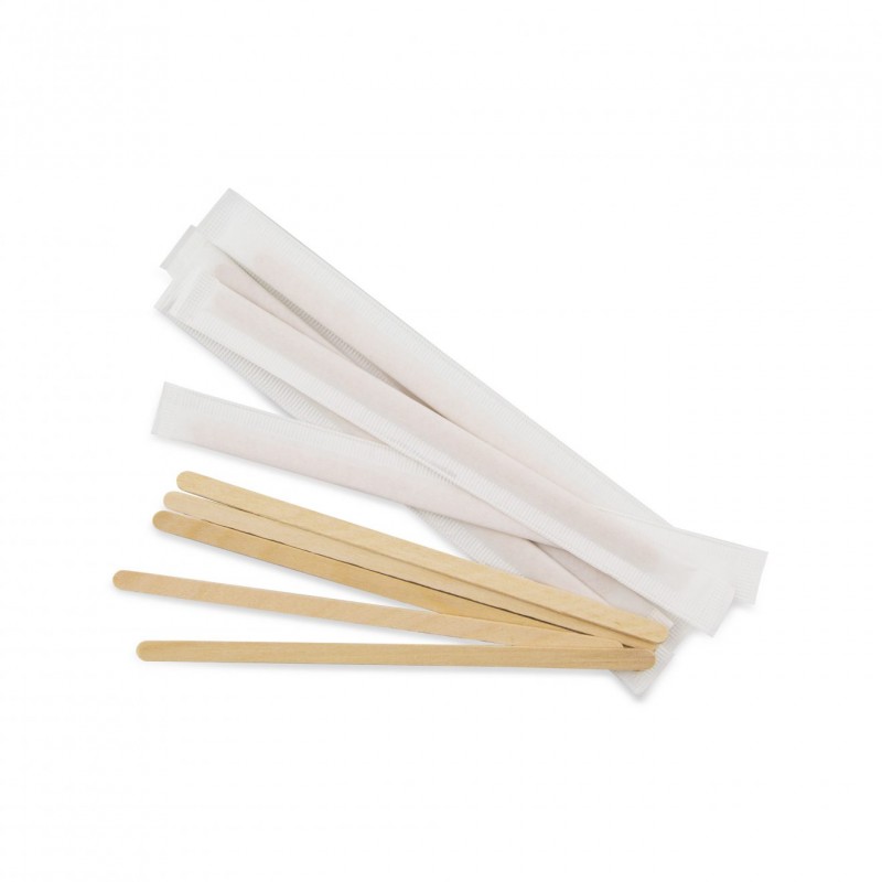 PALETINA MADERA 11cm CON FUNDA. 