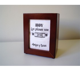 MINISERVIS SULFITO FRASES MOTIVADORAS 17X17cm. 6000u.