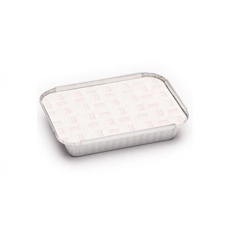 TAPA CARTÓN PARA ENVASE RECTANGULAR. 600cc. 