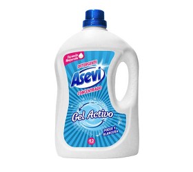 ASEVI DETERGENTE LIQUIDO CONCENTRADO GEL ACTIVO, 44 LAVADOS