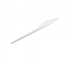 Cuchillo plástico 16,5cm (100 uds)