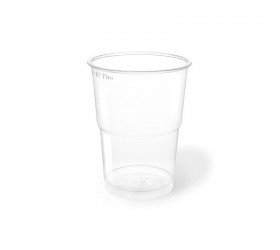 VASO TRANSPARENTE DESECHABLE 300ml. 