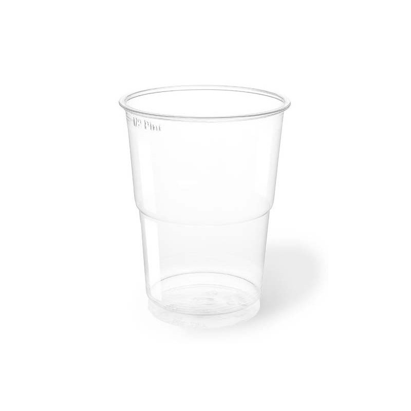 VASO TRANSPARENTE DESECHABLE 300ml. 