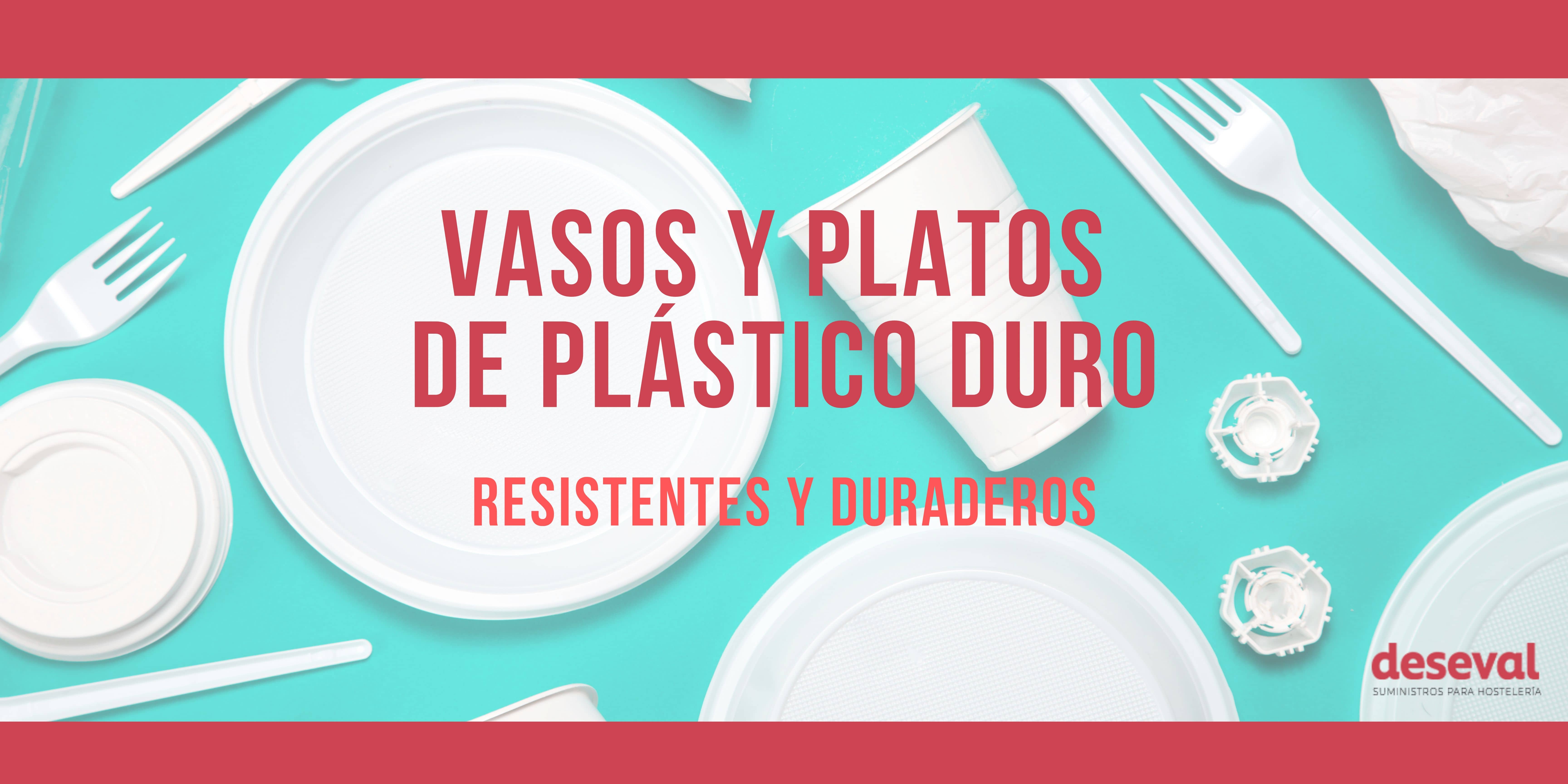 Desechables Plástico  Platos, Vasos y más - Comprar Online (5)